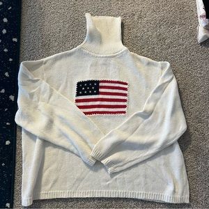 american flag sweater